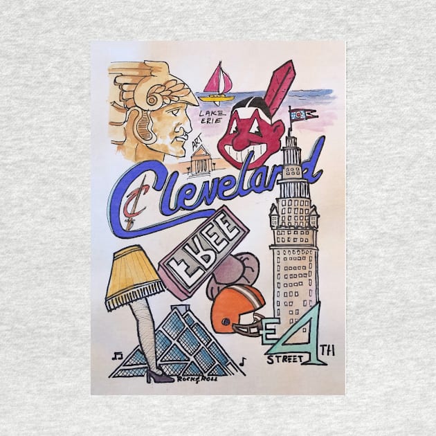 All Things Cleveland by Darrell T Smith Art & Design